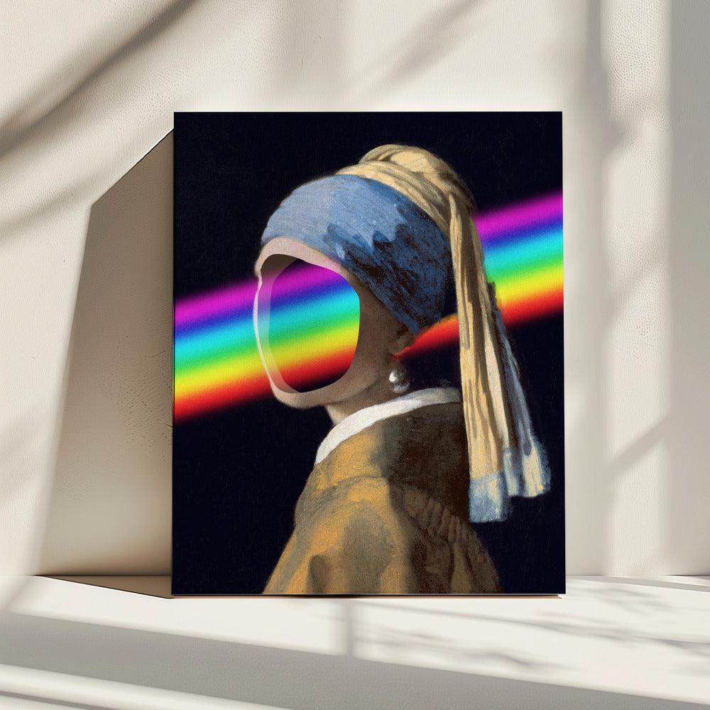 Regenbogenportrait | Leinwand