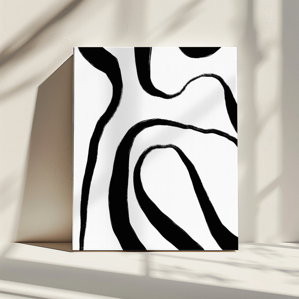 Zebra Flow Harmony | Leinwand