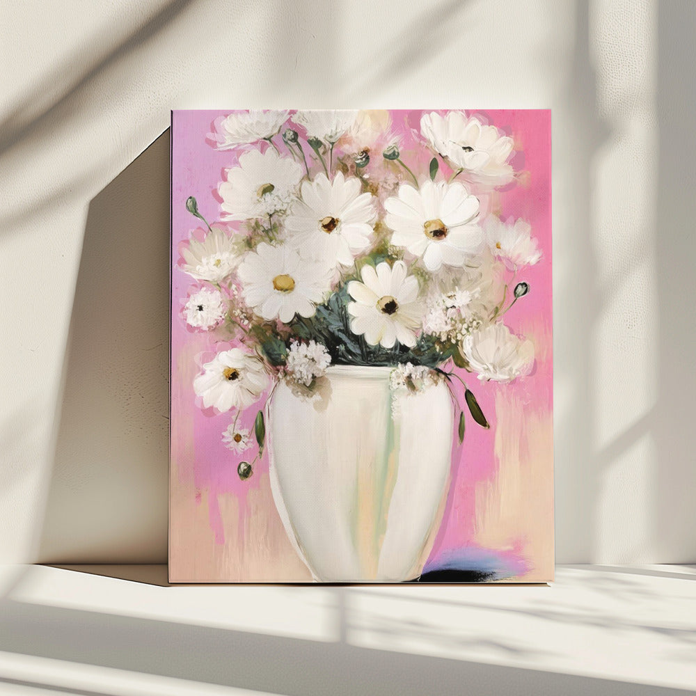 Petals in Pink Hue | Canvas