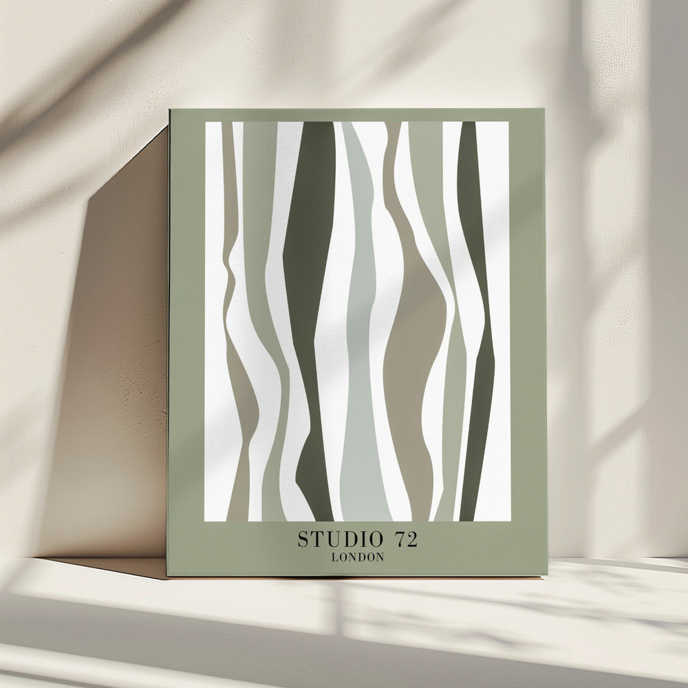 Studio 72 Grün | Leinwand