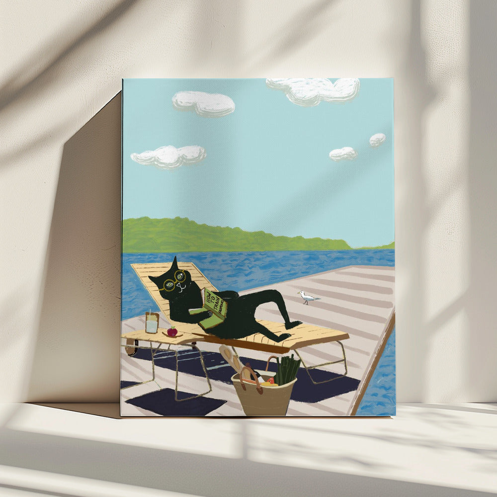 Sommerpause | Leinwand