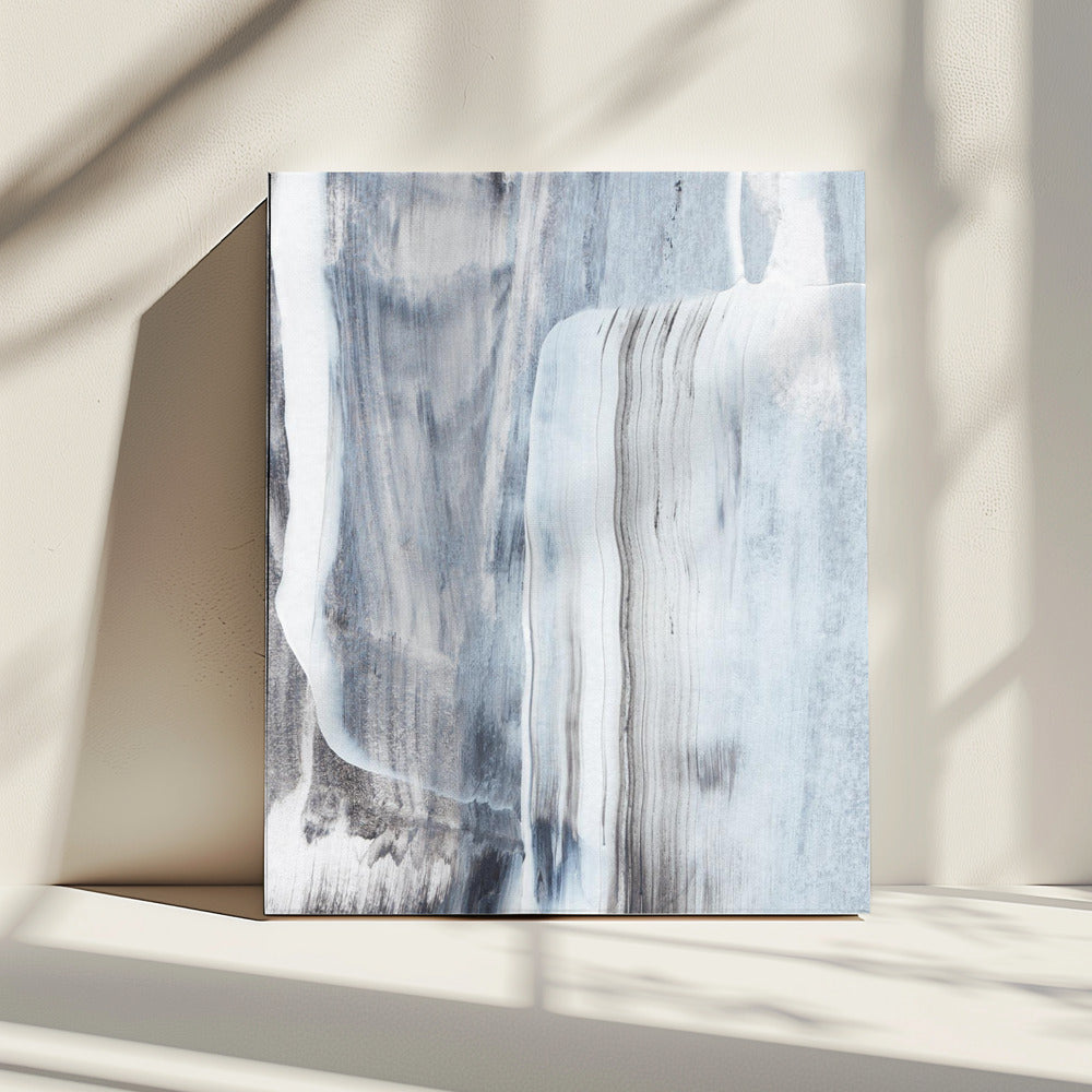 Black And White Brushstrokes | Canvas