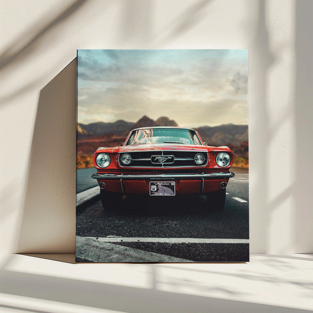 Oldtimer-Liebe | Leinwand