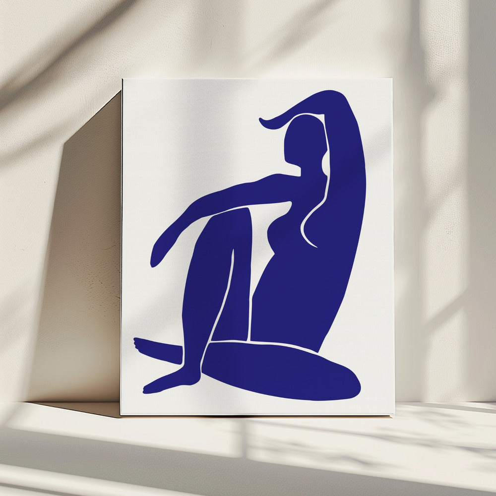Abbildung Blau | Leinwand