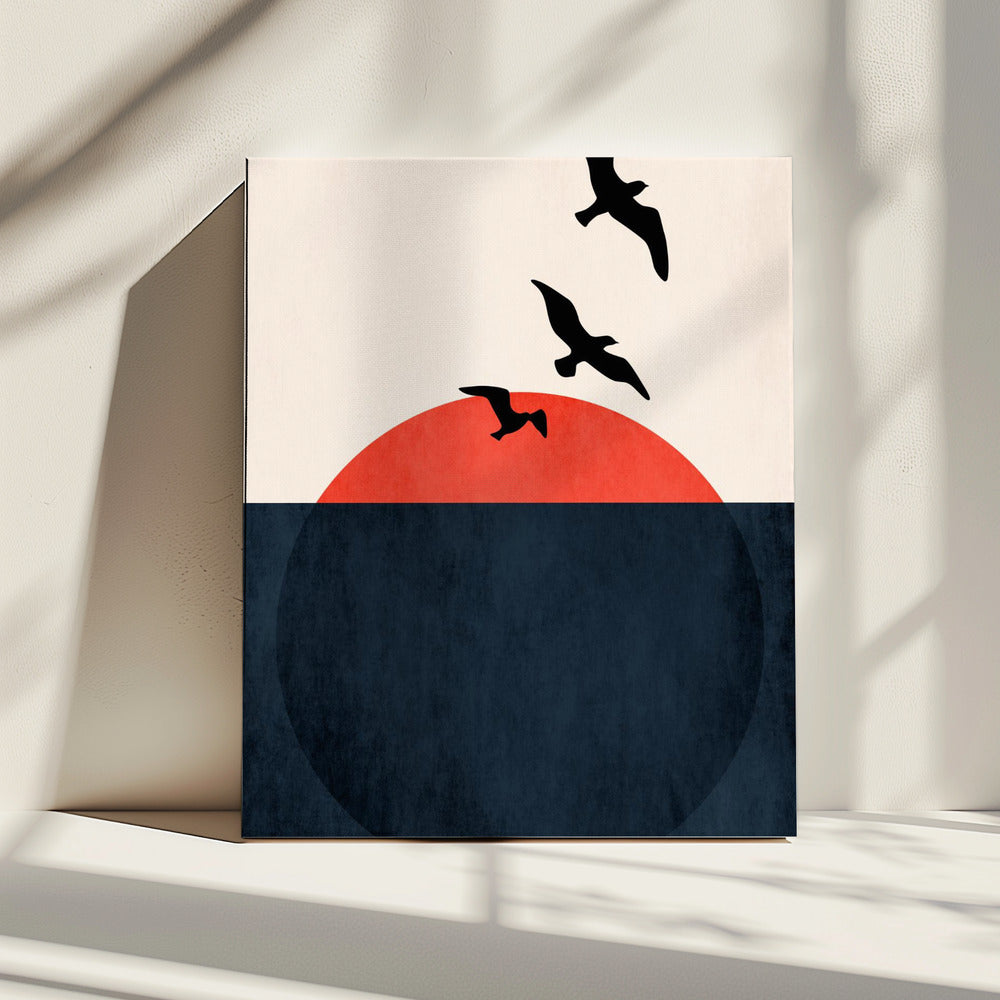 Sonnenuntergangsbrise | Leinwand