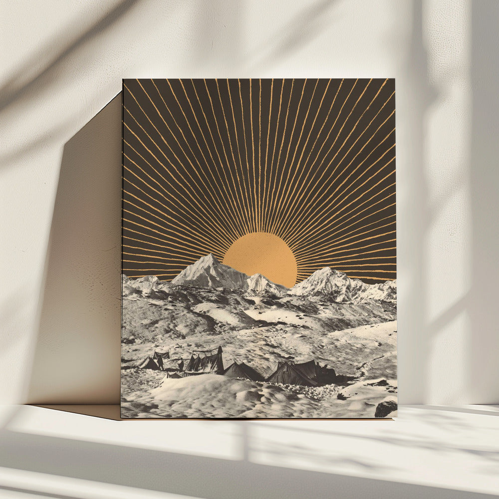 Berglandschaft Nr. 6 | Leinwand