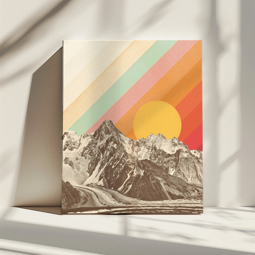 Berglandschaft Nr. 1 | Leinwand