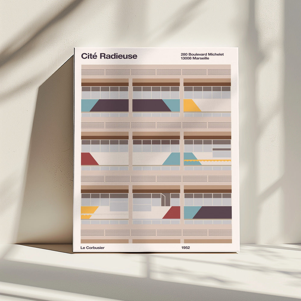 Cite Radieuse | Leinwand