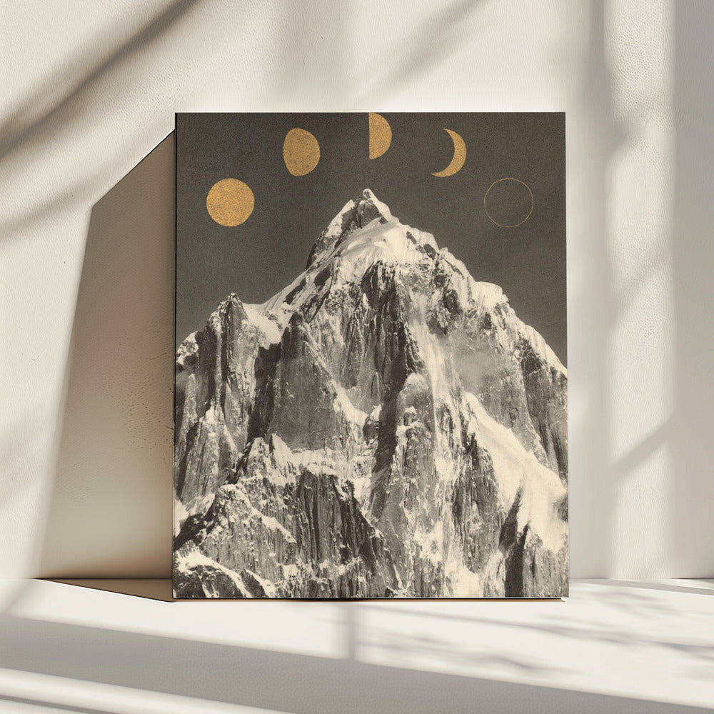 Mondphasen ★★★ | Leinwand