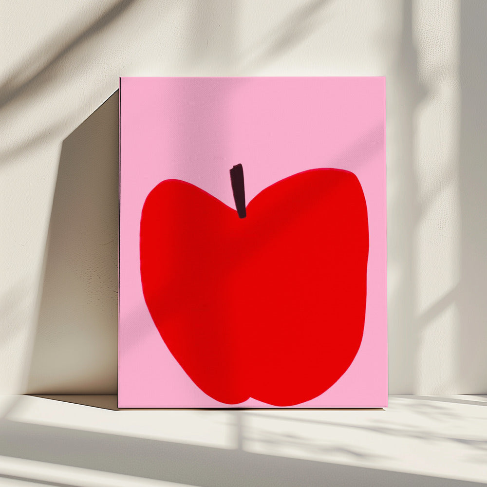 Purpurrote Schlichtheit | Leinwand