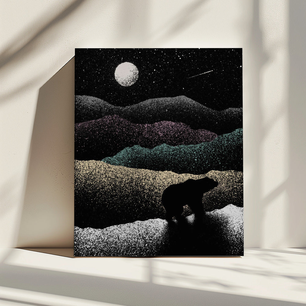 Wandering Bear | Canvas