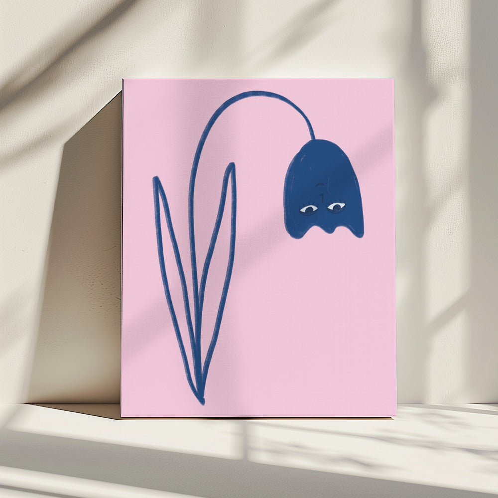 Melancholische Blüte | Leinwand