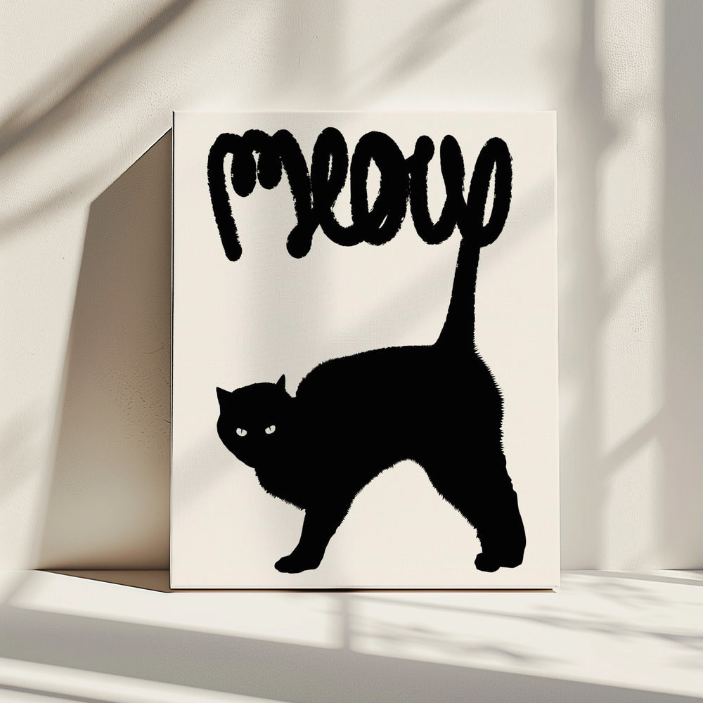 Miau | Leinwand