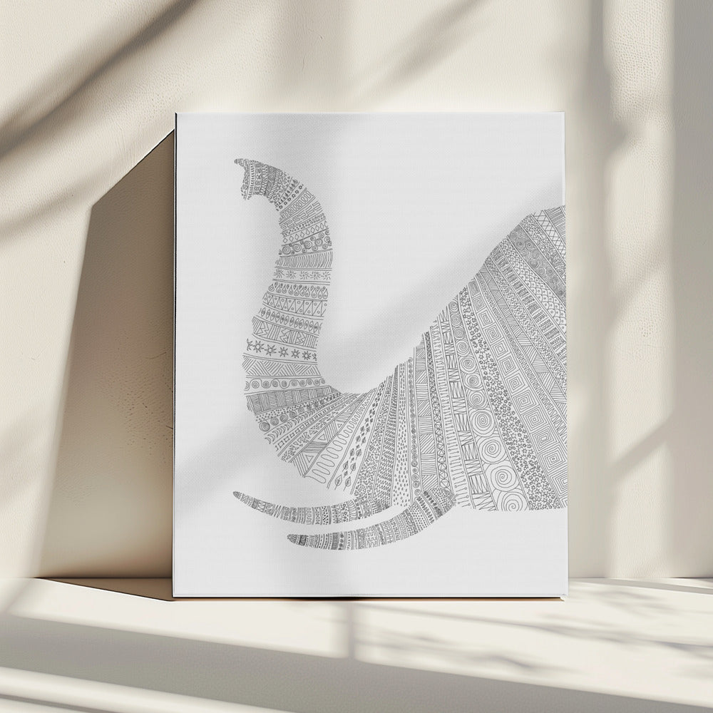 Elefant Nr. 5 | Leinwand