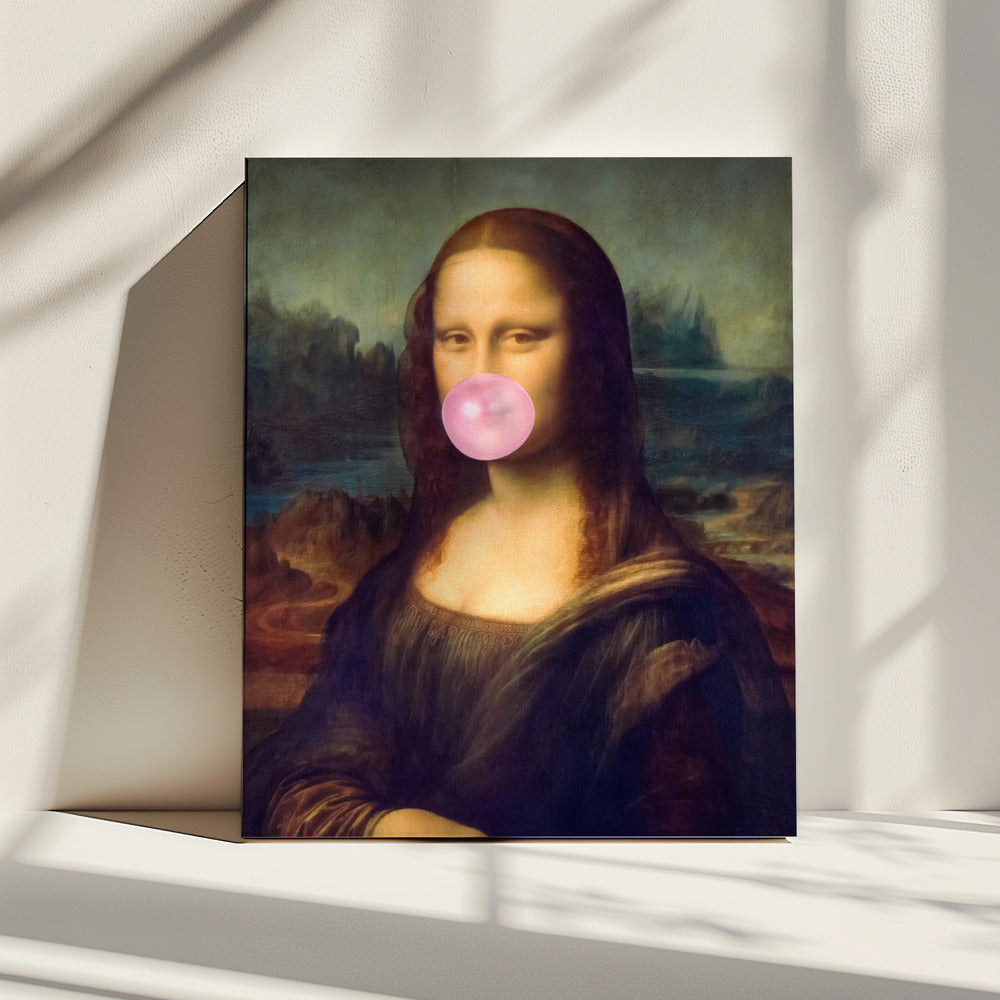 Mona Lisa Kaugummi | Leinwand