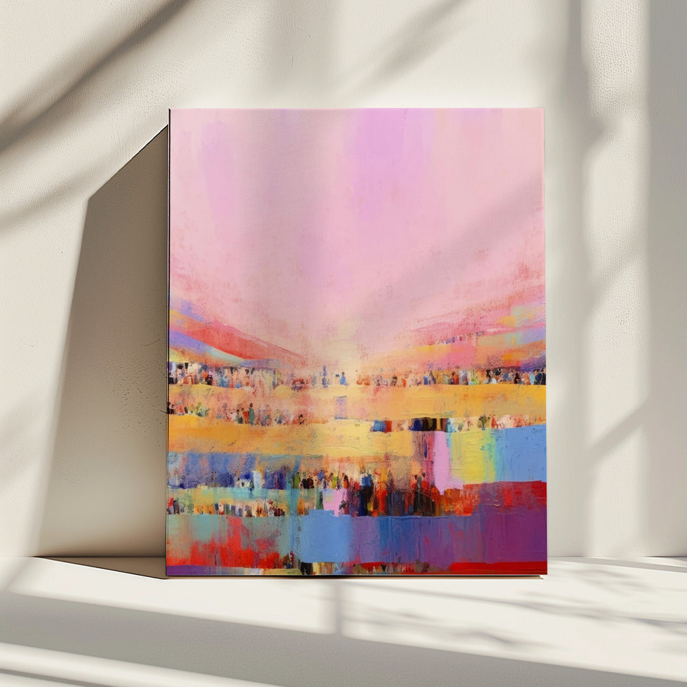 Bunter Horizont | Leinwand