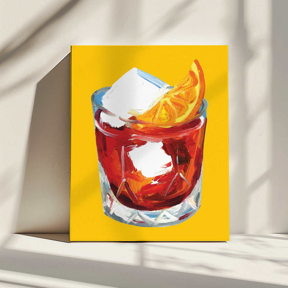 Negroni im Sonnenschein | Leinwand