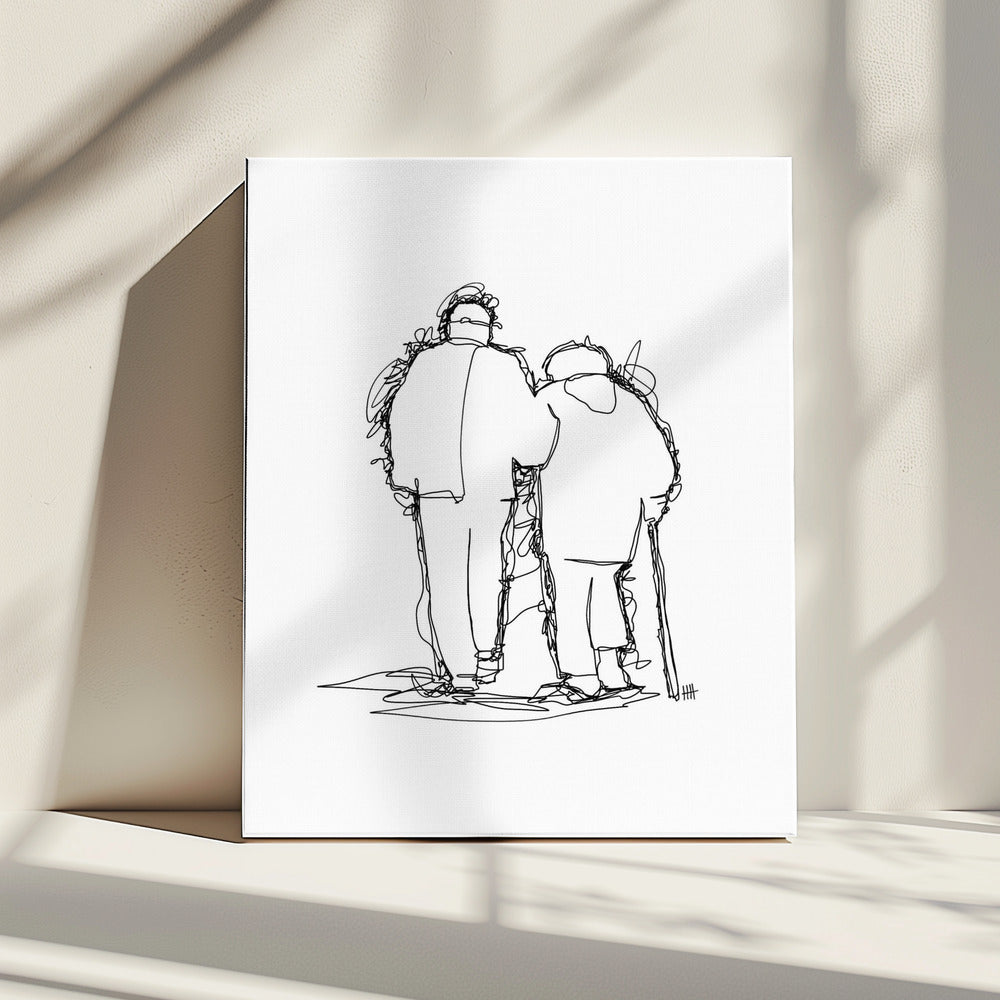Wir sehen uns | Leinwand