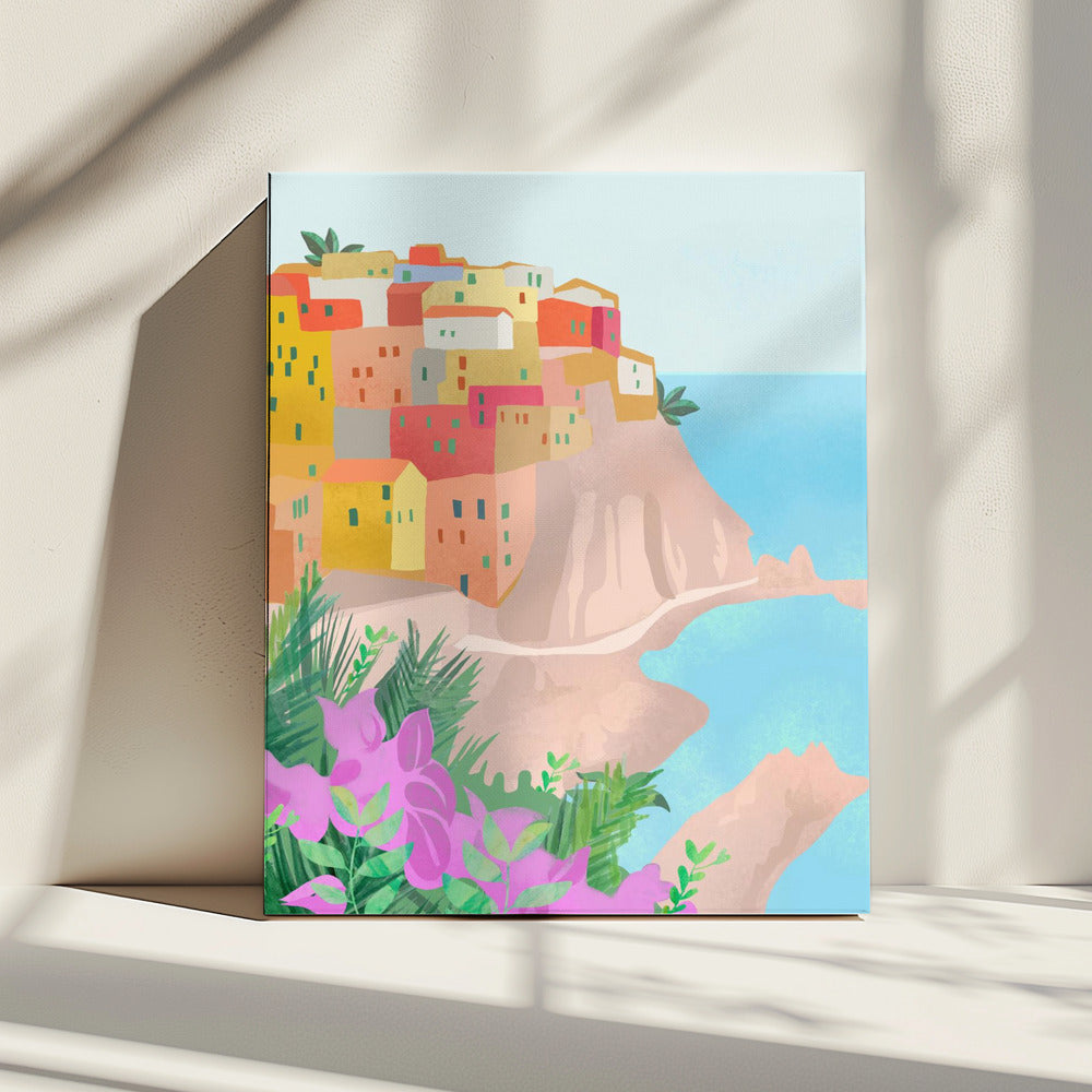 Cinque Terre, Italien | Leinwand