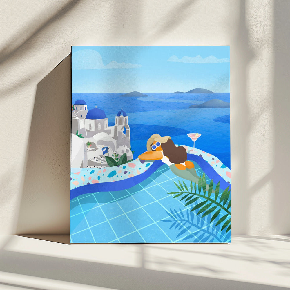 Summer in Greece | Canvas