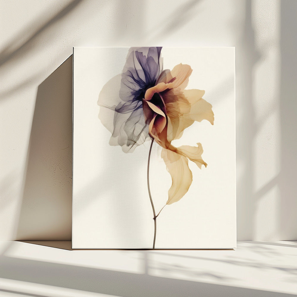Chiffonblume | Leinwand