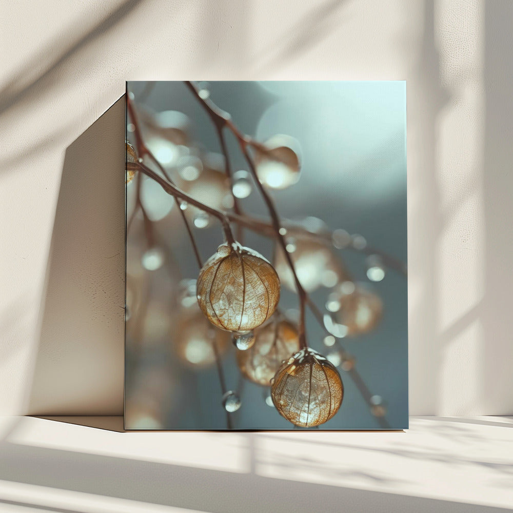 Taufrische Eleganz | Leinwand