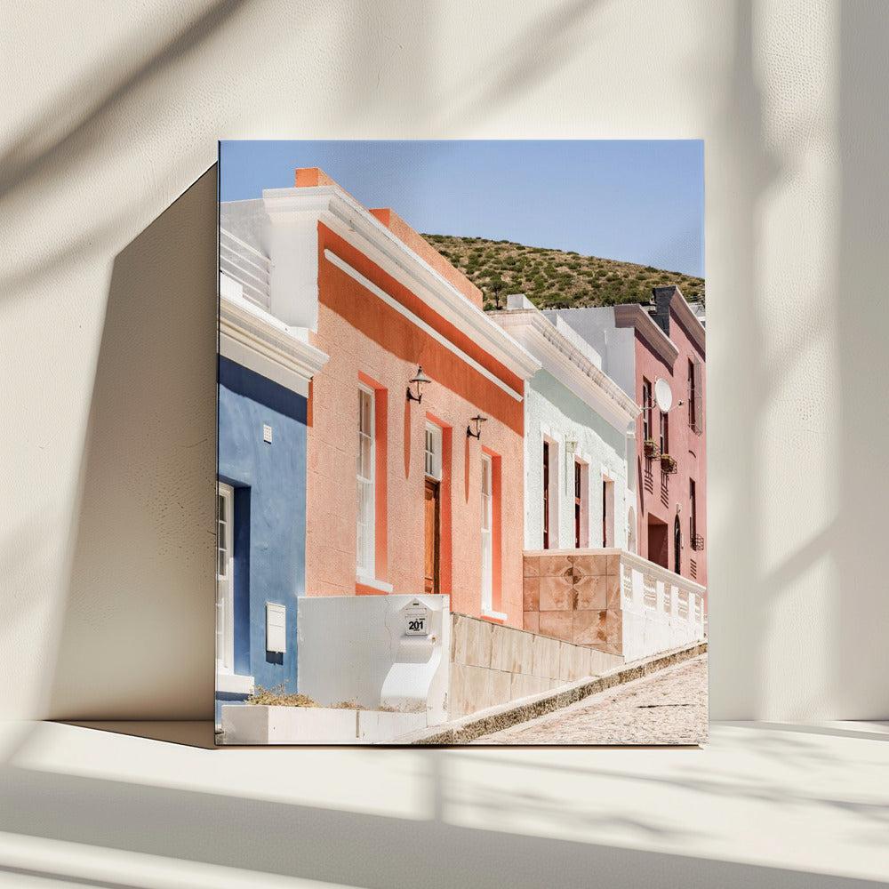Colorful Street Row | Canvas