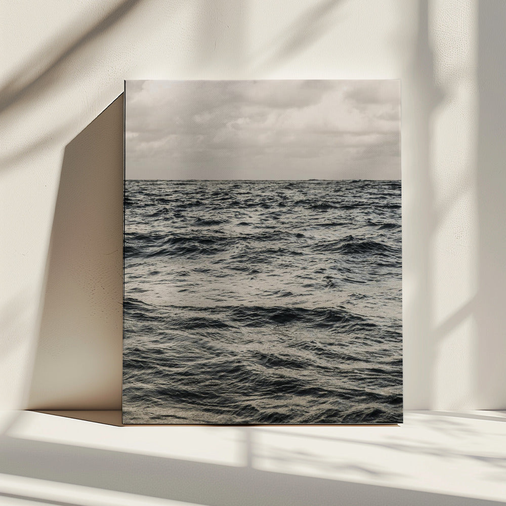 Endlose Horizontwellen | Leinwand