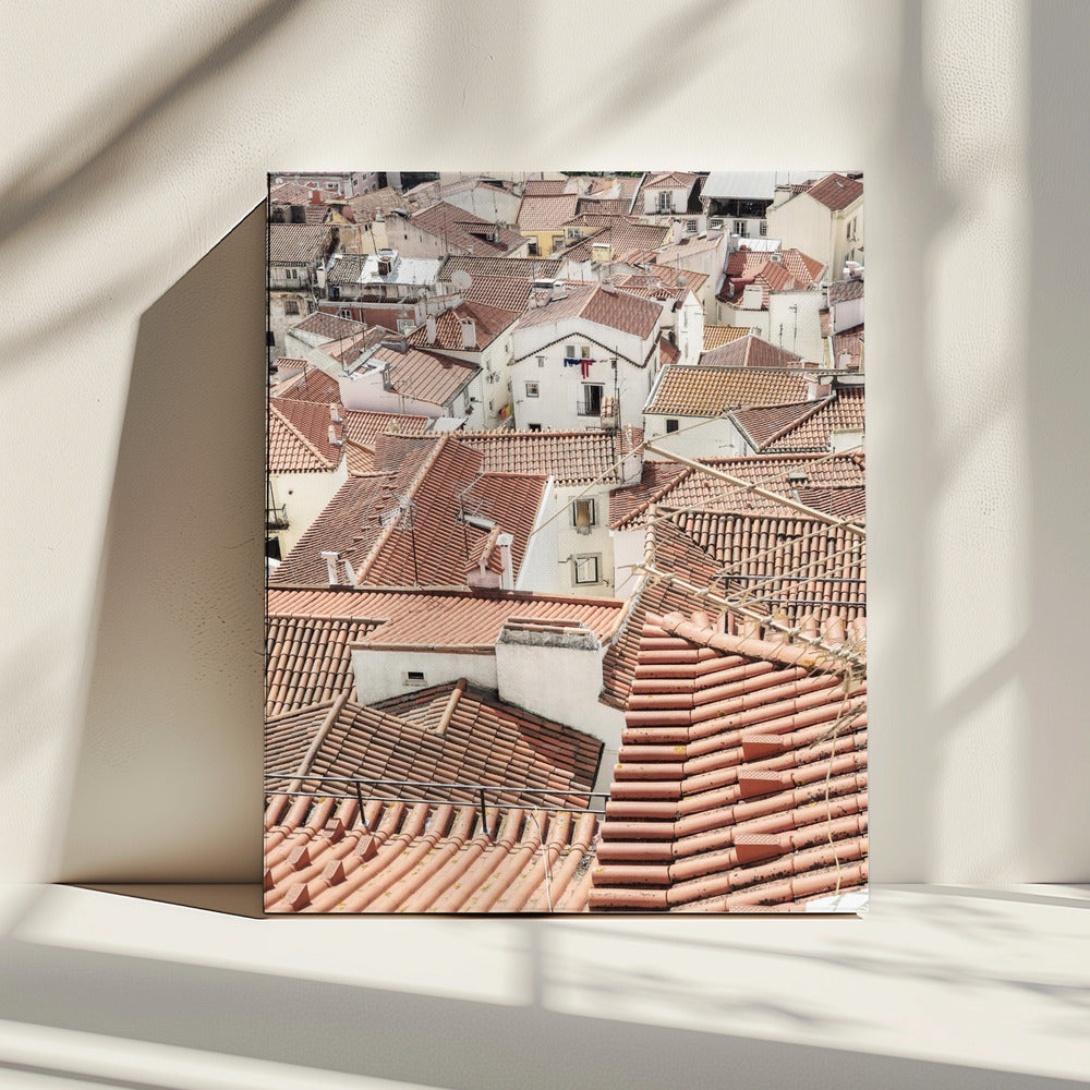 Terrakotta-Dächer | Leinwand