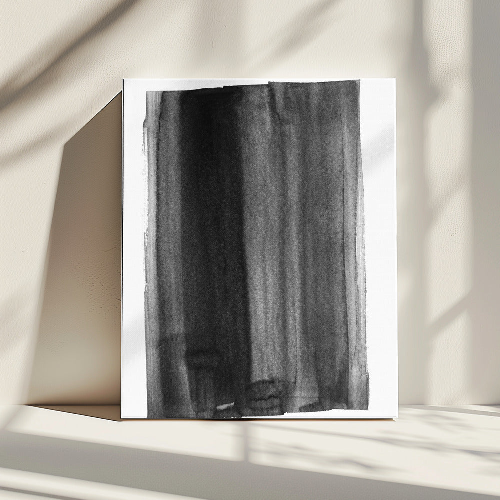 Monochromer Schleier | Leinwand