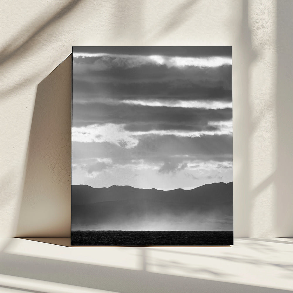 Schwarz-Weiß-Landschaft | Leinwand