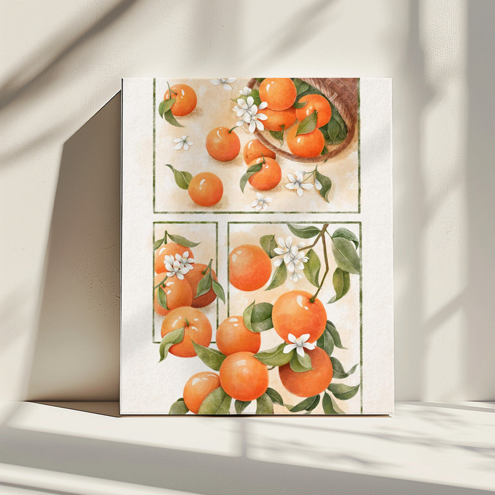 Orangenblüte | Leinwand