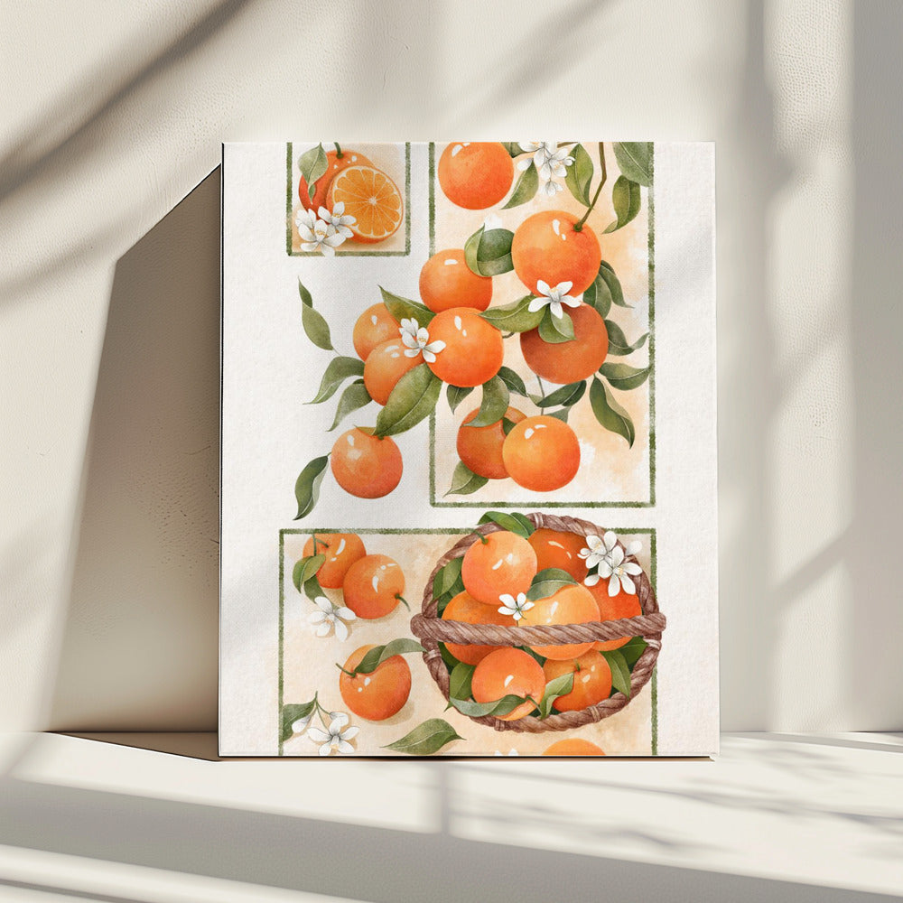 Orangenblüte | Leinwand