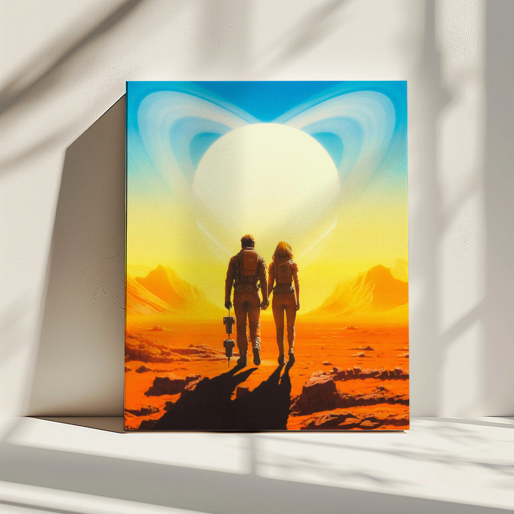 Saturn Liebe | Leinwand