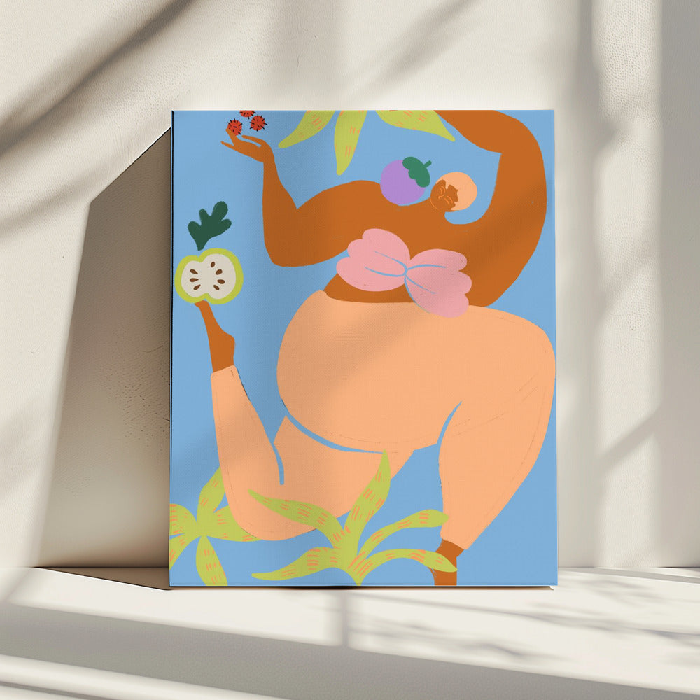 Fruchtiger Lauf | Leinwand