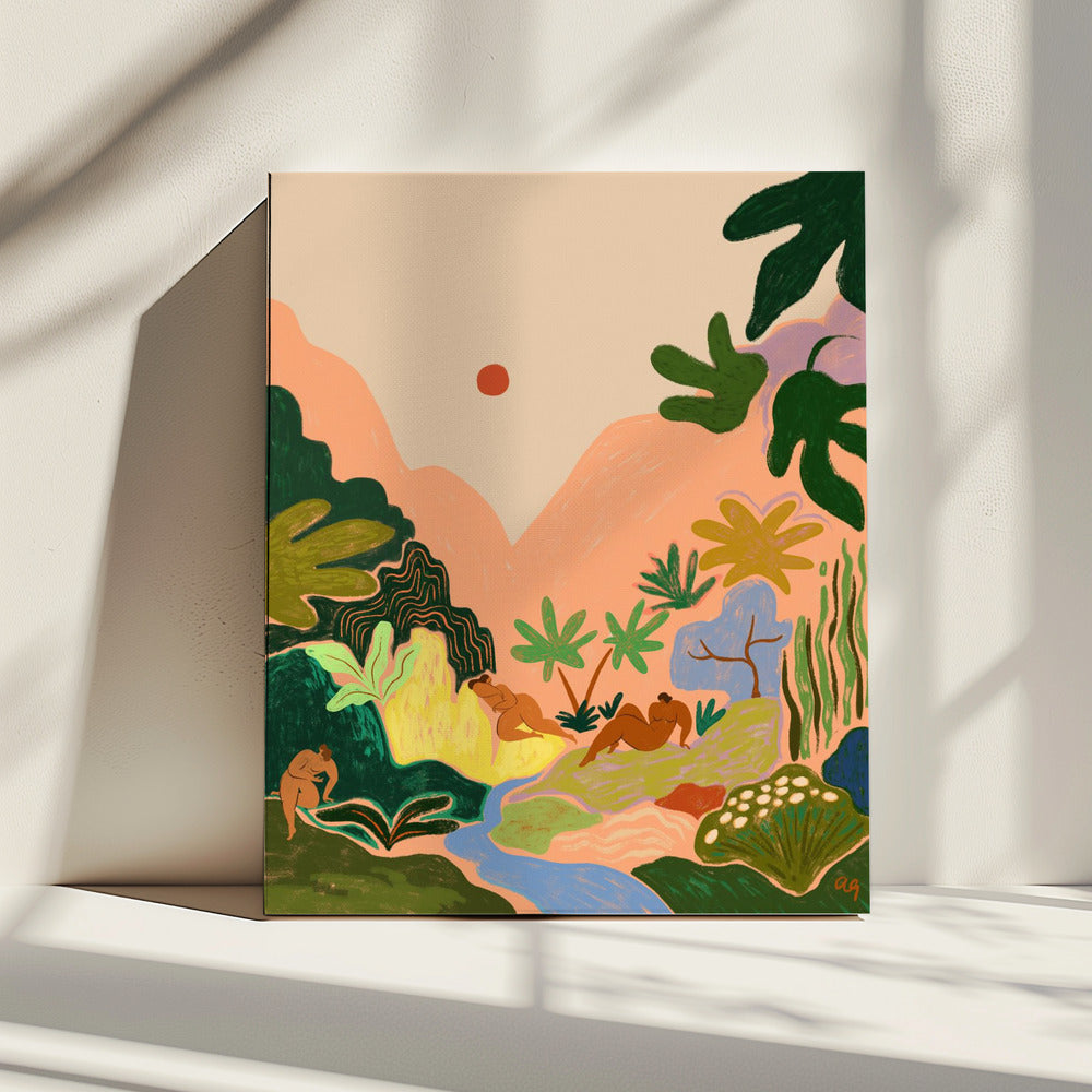 Lost In Paradise Nr. 2 | Leinwand