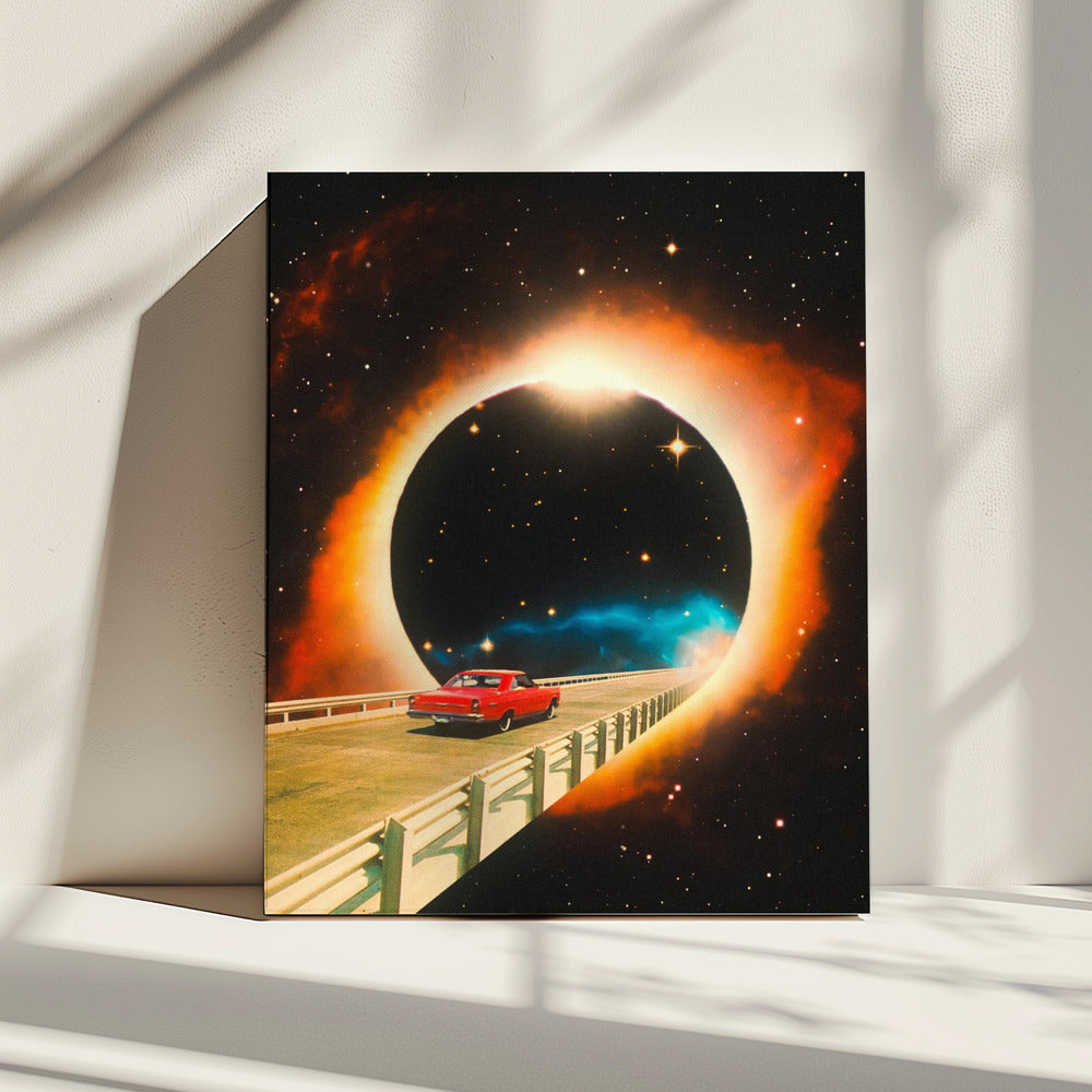 Eine Weltraumreise beginnt | Leinwand
