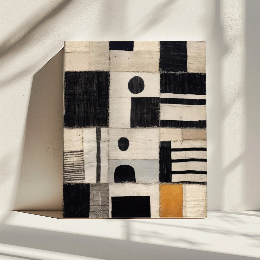 Patchwork-Symphonie | Leinwand