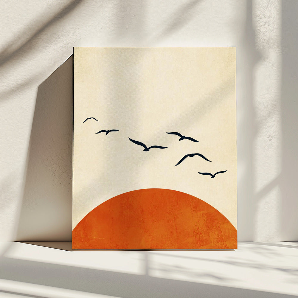 Sonnenuntergangsträume | Leinwand
