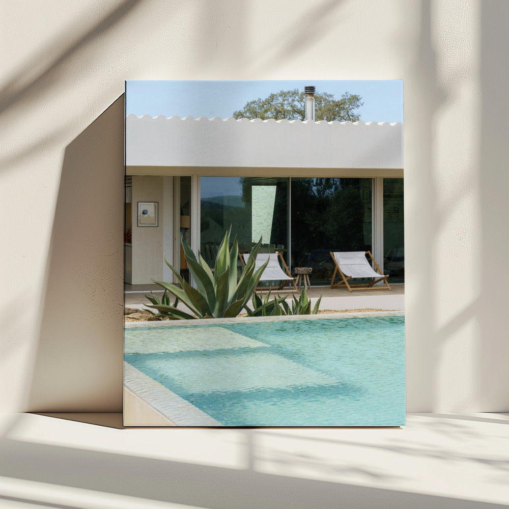 Casadavolta Schwimmbad | Leinwand