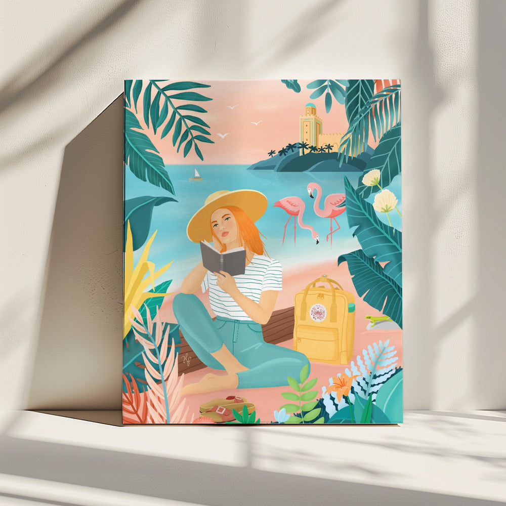Flamingos | Canvas