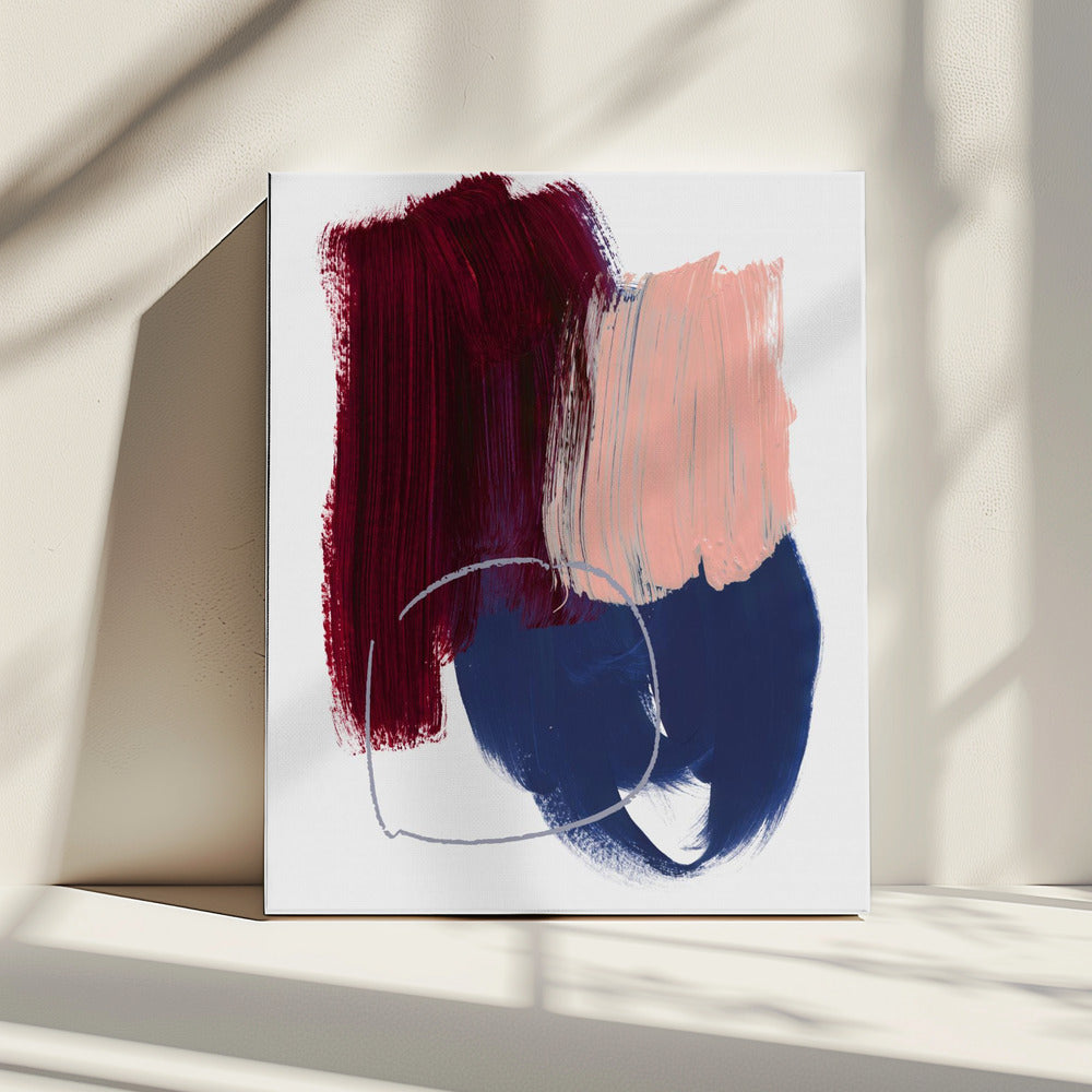 Abstrakte Pinselstriche 10x 300dpi | Leinwand