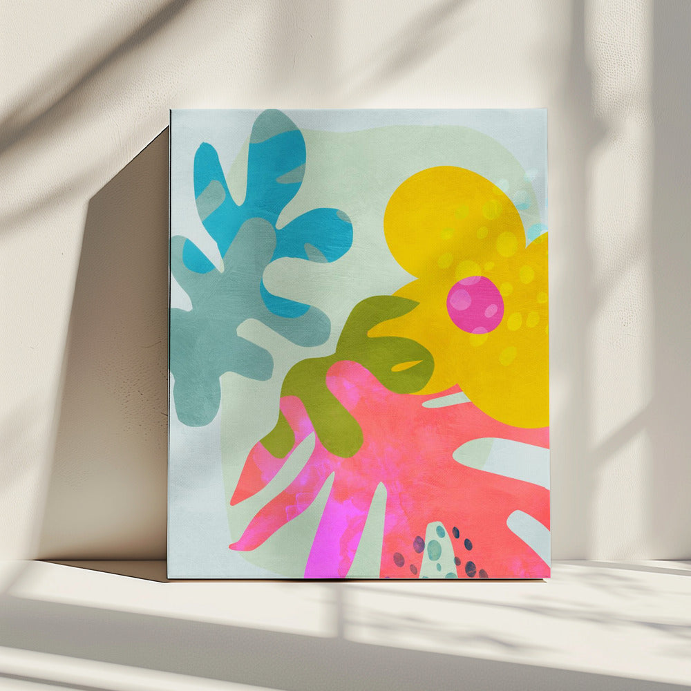 Pastel cut out Matisse | Canvas