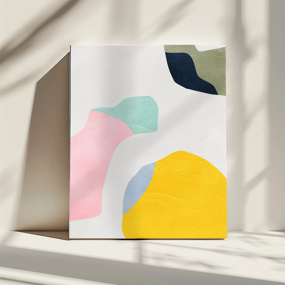 Pastel Minimal shapes | Canvas