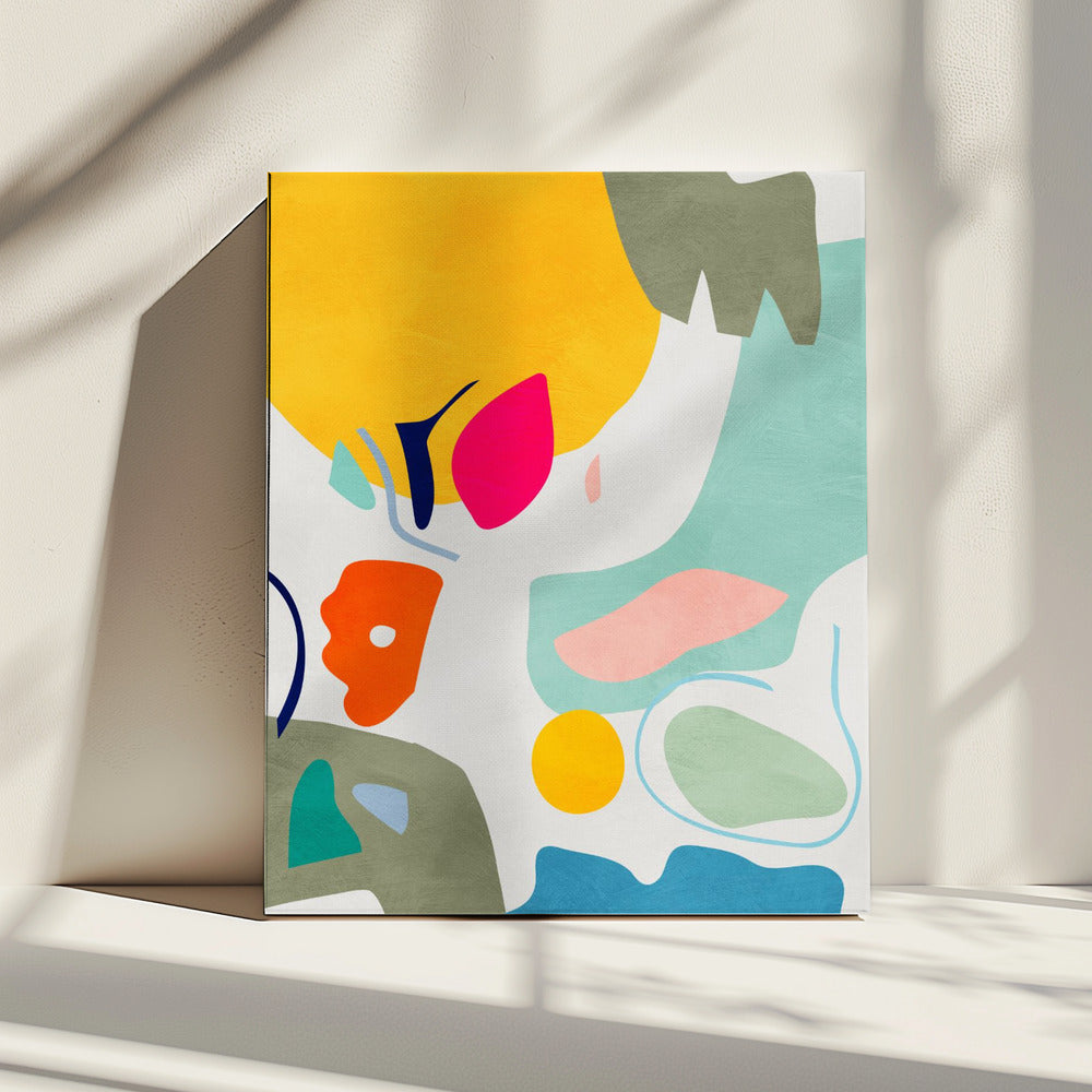 Landscape inspired cut out | Canvas