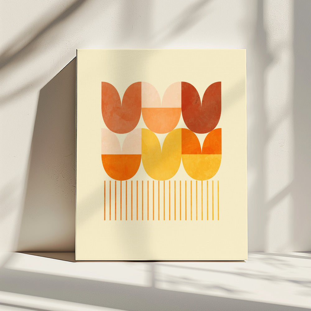 Spring Mid Rhapsody Orange 1 | Canvas