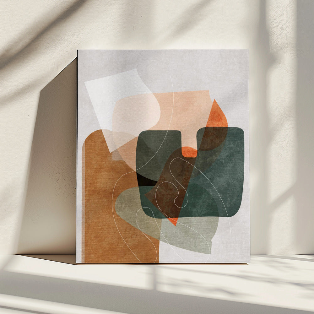 Nature Friendly Terracotta 4 Aquarell Kopie | Canvas