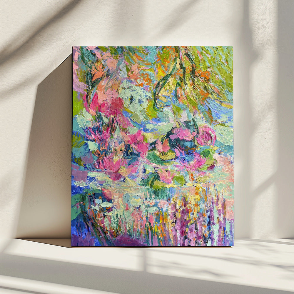 Rosa Göttin | Leinwand