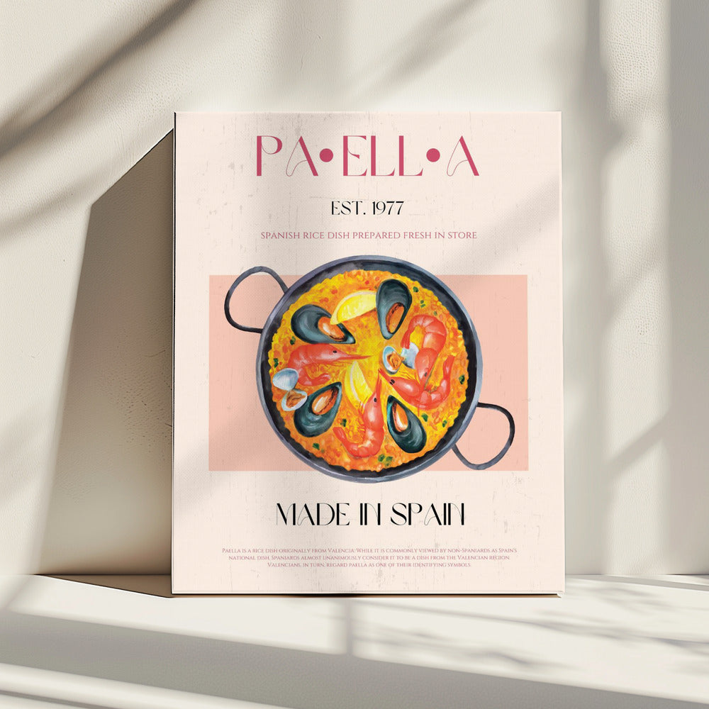 Paella-Genuss | Leinwand