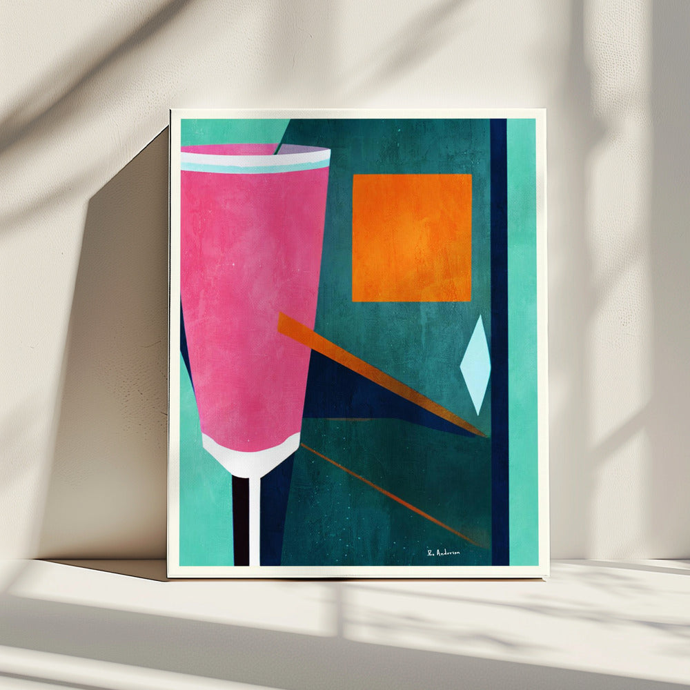 Mon Petite Crement Rosé | Leinwand